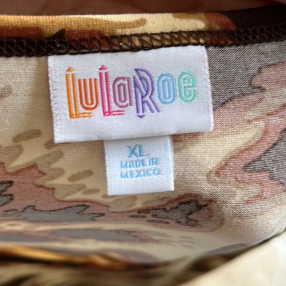 NWT Lularoe Classic T leopard print - Picture 2 of 4